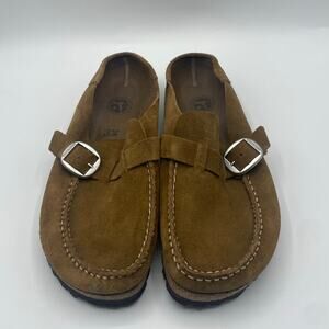 Birkenstock Buckley Suede Leather Tea